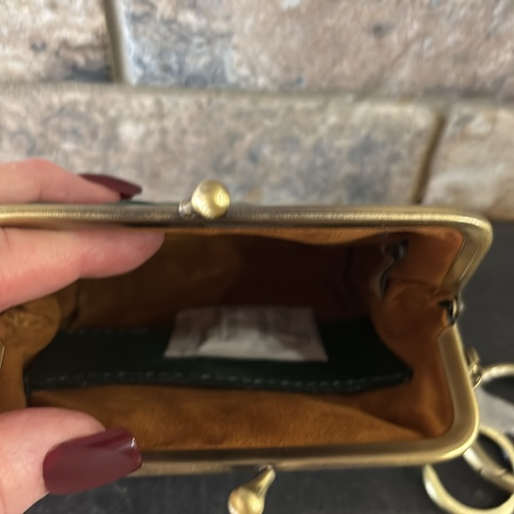 NWT Patricia Nash Green Leather Coin Purse - Picture 4 of 5